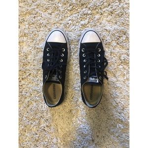 Black Platform Converse